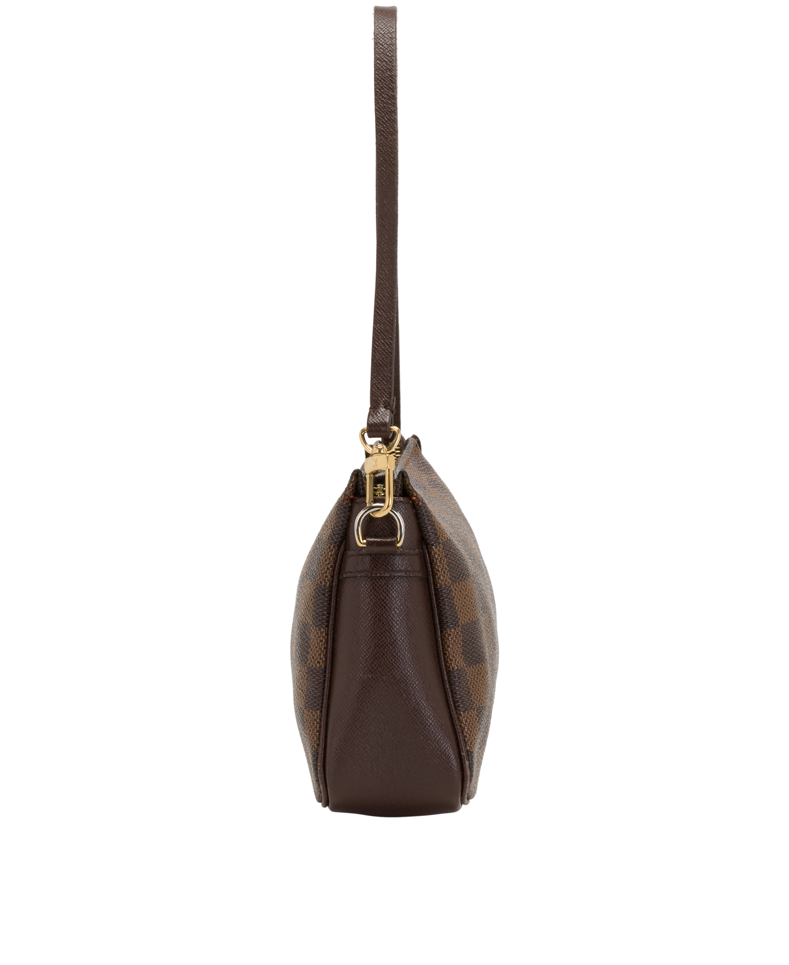 Louis Vuitton Truth Make Up Pochette, &pound;475, Accessories, Brown, Canvas, Bottom view